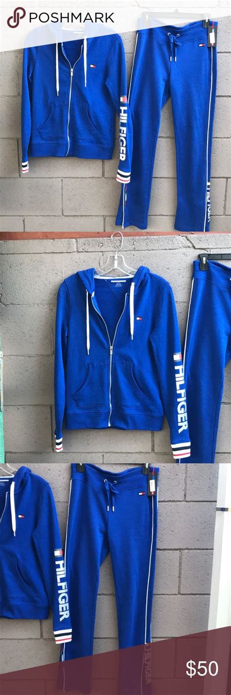 tommy hilfiger sweatsuit.